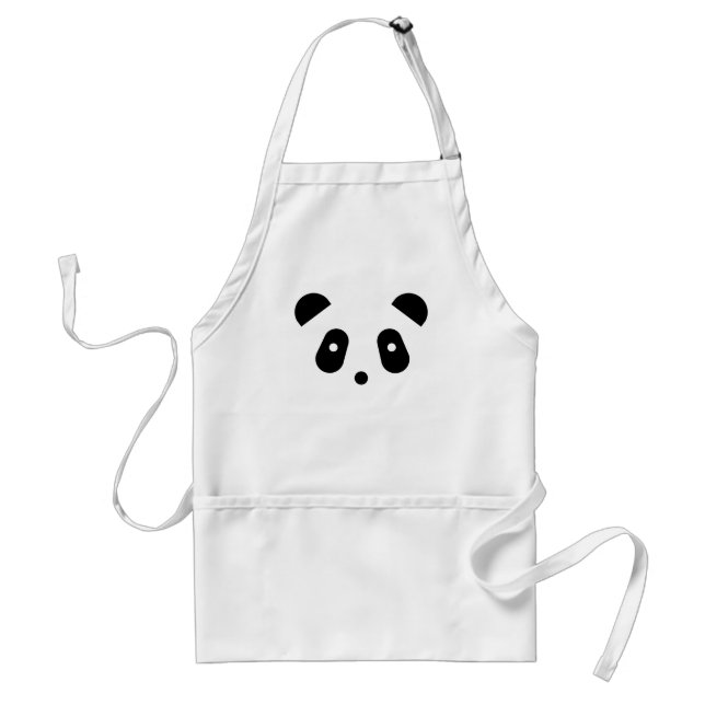 Kawaii ~ Cute Panda Face Standard Apron (Front)