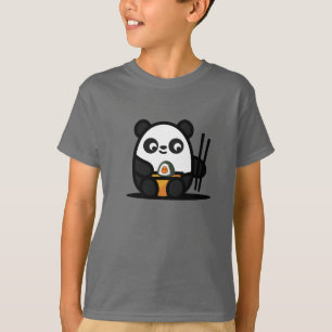 Kawaii Cute Sushi Panda  T-Shirt