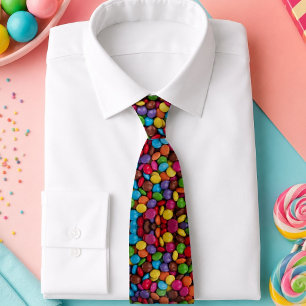 kawaii cute sweets rainbow colours chocolate candy tie