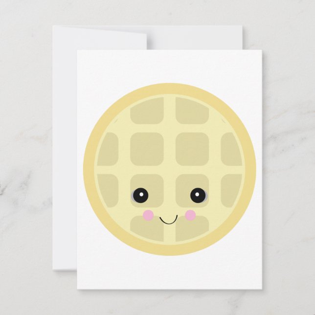 kawaii cute waffle (Front)