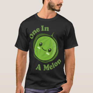 Kawaii Cute Watermelon One In A Melon Funny Fruit T-Shirt