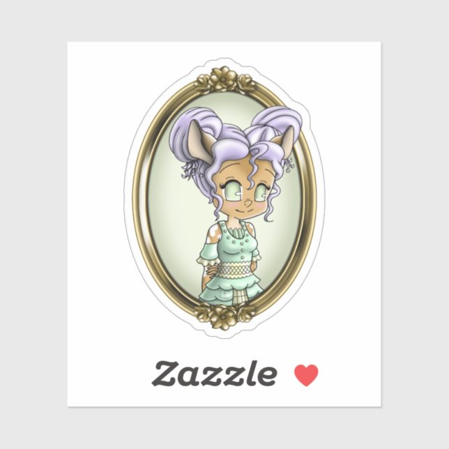 Kawaii Deer Anime Girl Cute (Sheet)