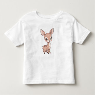 Kawaii Deer Dream – Cute Forest Friend T-Shirt
