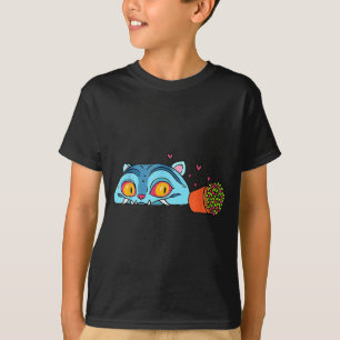 Kawaii Demon Cat Funny Anime Otaku Japanese T-Shirt