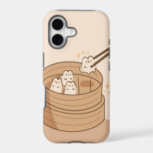 Kawaii Dim Sum Bunnies iPhone Case