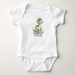 Kawaii Dino Baby Nursery Sweet Prehistoric Gift Bodysuit