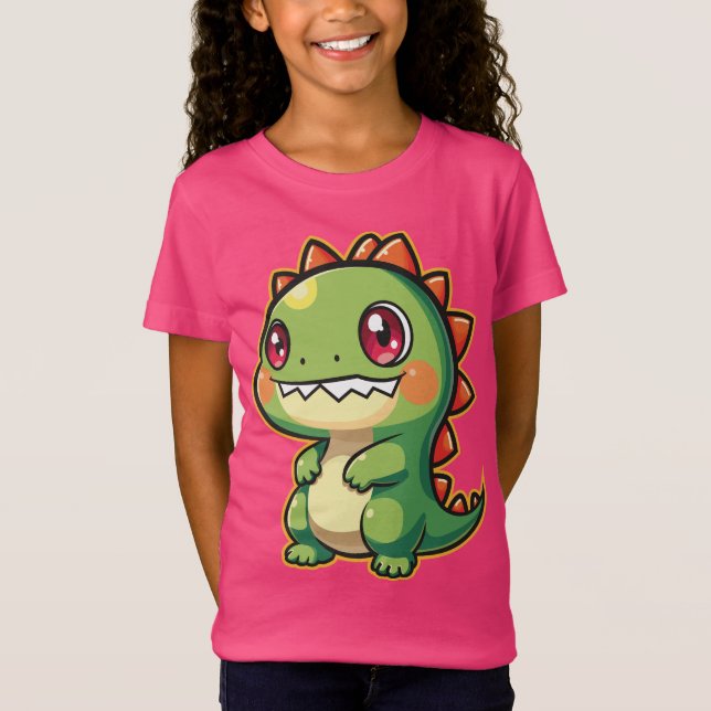Kawaii Dinosaur T-Shirt (Front)