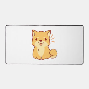 Kawaii dog Shiba Desk Mat