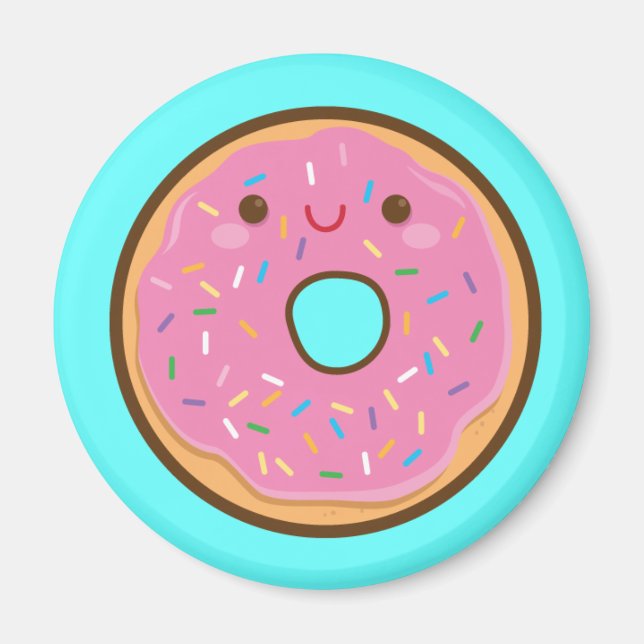 Kawaii Doughnut Magnet (Front)