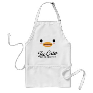 Kawaii Duck Tongue “Too cute to be serious.” Standard Apron