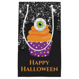 Kawaii Eyeball Halloween Cupcake Small Gift Bag