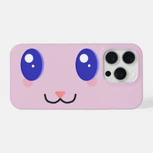 Kawaii Face Custom Colour Phone Case