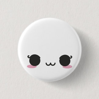 Kawaii Faces 3 Cm Round Badge