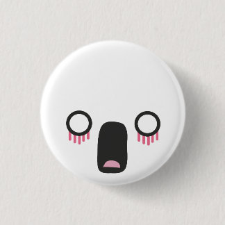 Kawaii Faces 3 Cm Round Badge