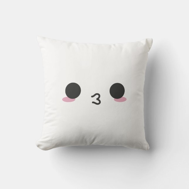 Kawaii Faces - Two Faced Cushion (Front)