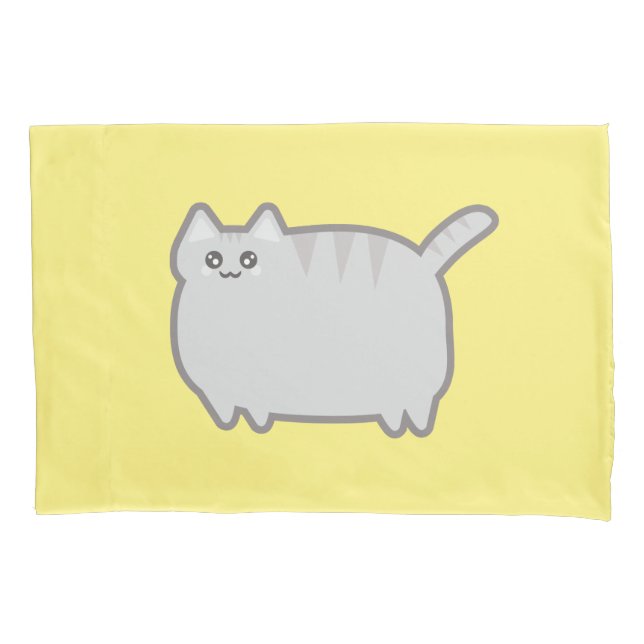 Kawaii Fat Pillowcase (Front)