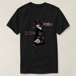 Kawaii Femboy Catboy Anime Cute Pastel T-Shirt