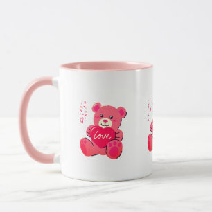 Kawaii Fluffy Animal Pink Mug