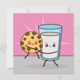 Kawaii Food Holiday Card