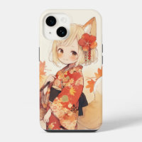 Kawaii Fox With Kimono