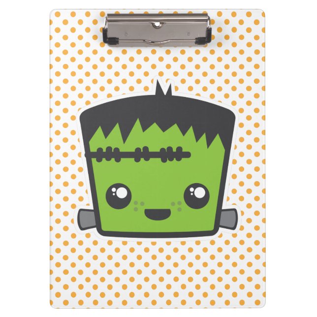 Kawaii Frankenstein Clip Board (Front)