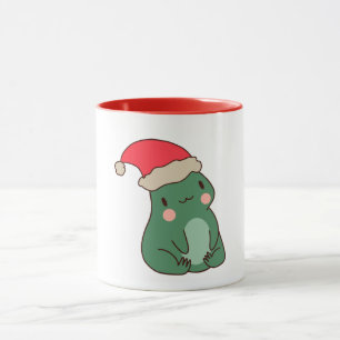 Kawaii Frog Christmas Gift Idea Mug