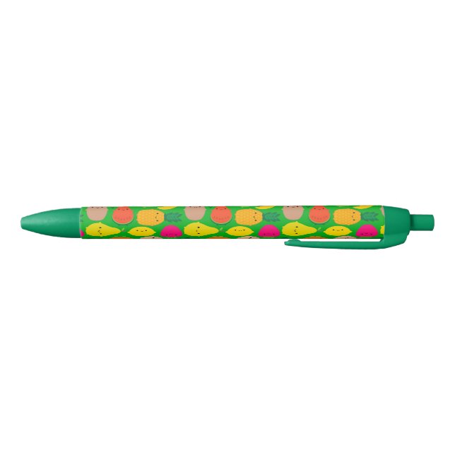 Kawaii Fruit Bowl Black Ink Pen (Bottom)
