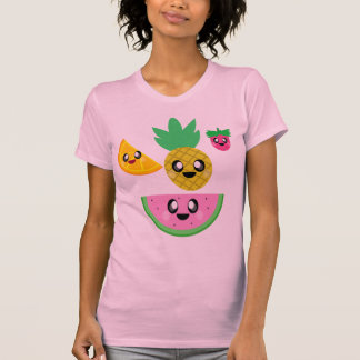 KAWAII FRUIT WATERMELON PINEAPPLE BERRY ORANGE T-Shirt