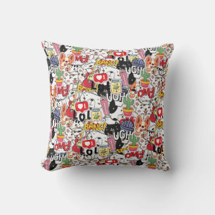 kawaii funny pet design - cute animal lover  cushion