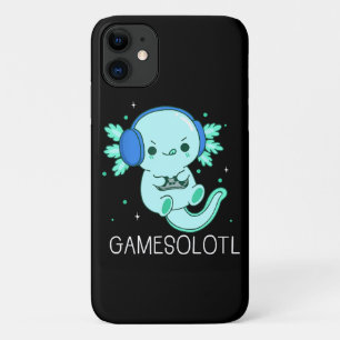 Kawaii Gamesolotl Axolotl Gamer Case-Mate iPhone Case