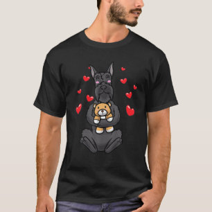 Kawaii Giant Schnauzer Stuffed Animal Dog Riesensc T-Shirt