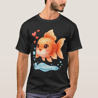 Kawaii Goldfish T-Shirt