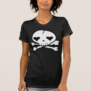 Kawaii Goth Skull T-Shirt