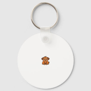 Kawaii Halloween Dog � Pumpkin Puppy Sticker Class Key Ring