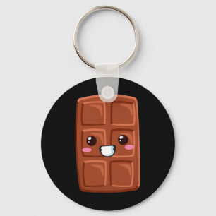 Kawaii Halloween Group Costume Party S'mores Choco Key Ring