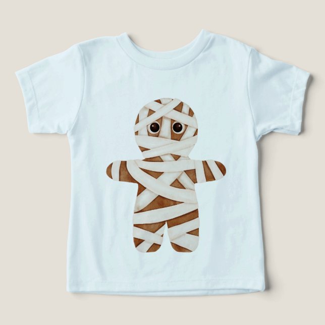 Kawaii Halloween Mummy Decoration (Design Front)