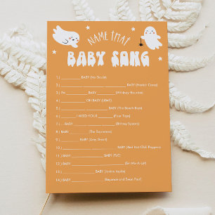 Kawaii Halloween Name That Baby Song Game Card