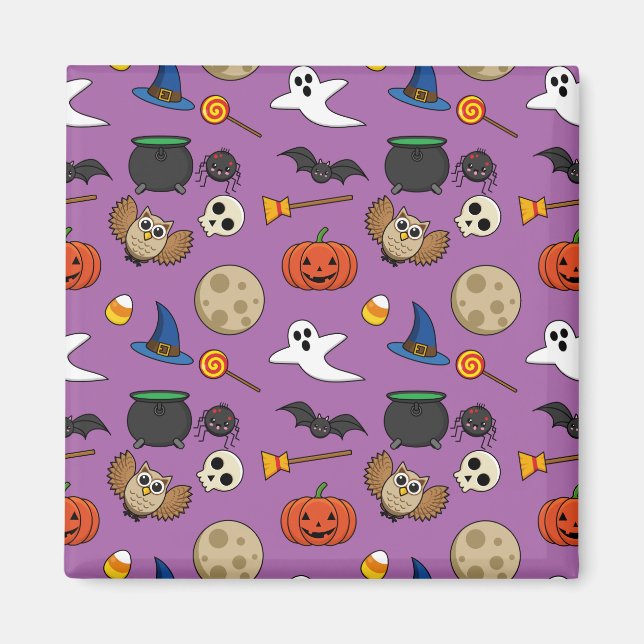 Kawaii Halloween Pack Magnet (Front)
