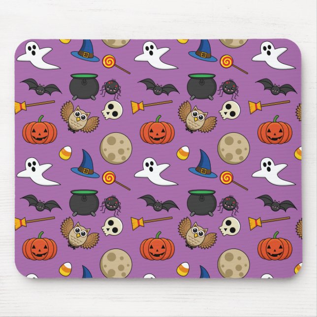 Kawaii Halloween Pack Mouse Pad (Front)