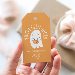 Kawaii Halloween You've Been Booed Tag