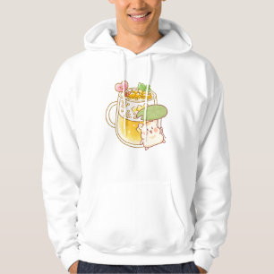 Kawaii Hamster Bubble Tea - Summer Drink & Lily Pa Hoodie