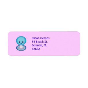 Kawaii Happy Clam
