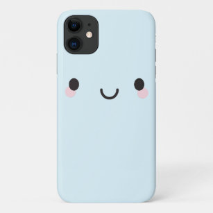 Kawaii Happy Face Case-Mate iPhone Case