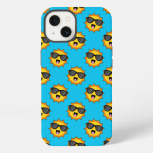 Kawaii Happy Sun with Sunglasses iPhone 13 Case
