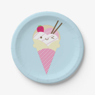 Kawaii Harajuku Crepe Paper Plate