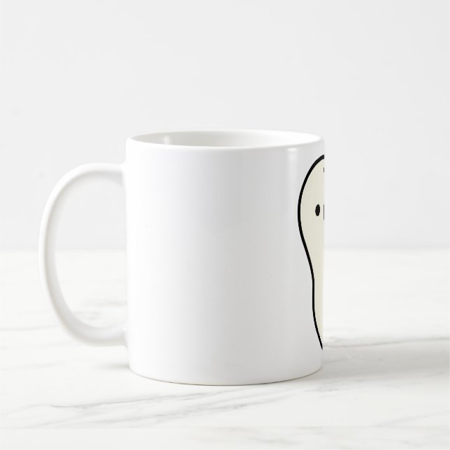 Kawaii Healthy Tooth Coffee Mug (Left)