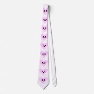 KAWAII HEARTS LOVE PINK TIE VALENTINE'S DAY