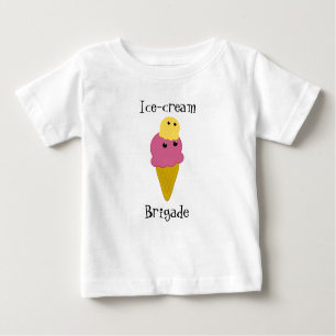Kawaii Ice Cream Cone Baby T-Shirt