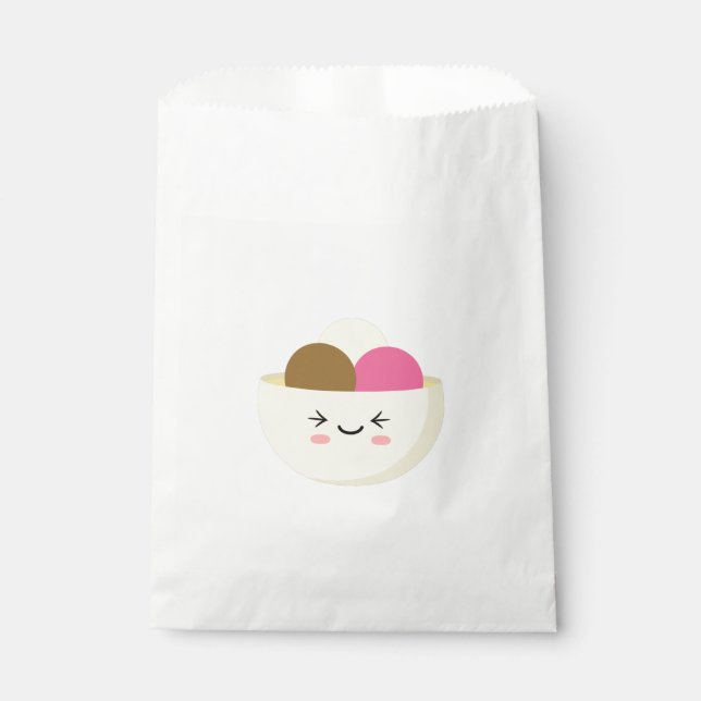 Kawaii Ice Cream Favour Bags (Front)