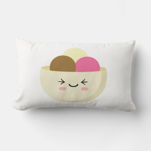Kawaii Ice Cream Lumbar Cushion
